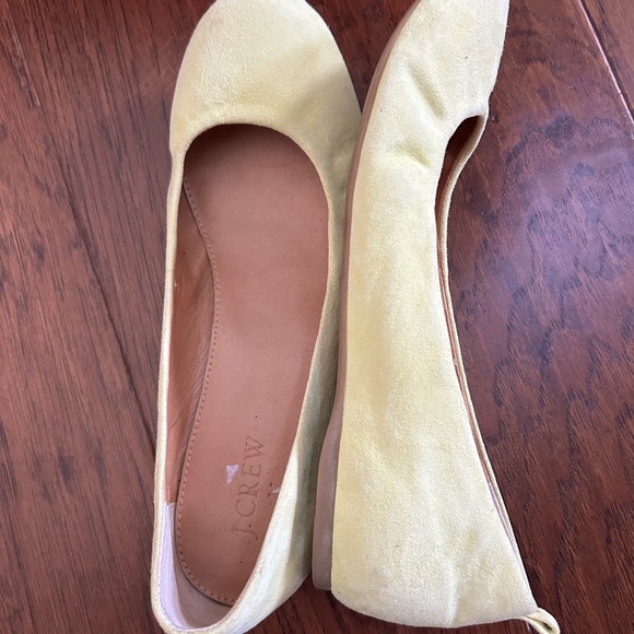 J crew Anya ballet flats - yellow- size 8 - Picture 5 of 8